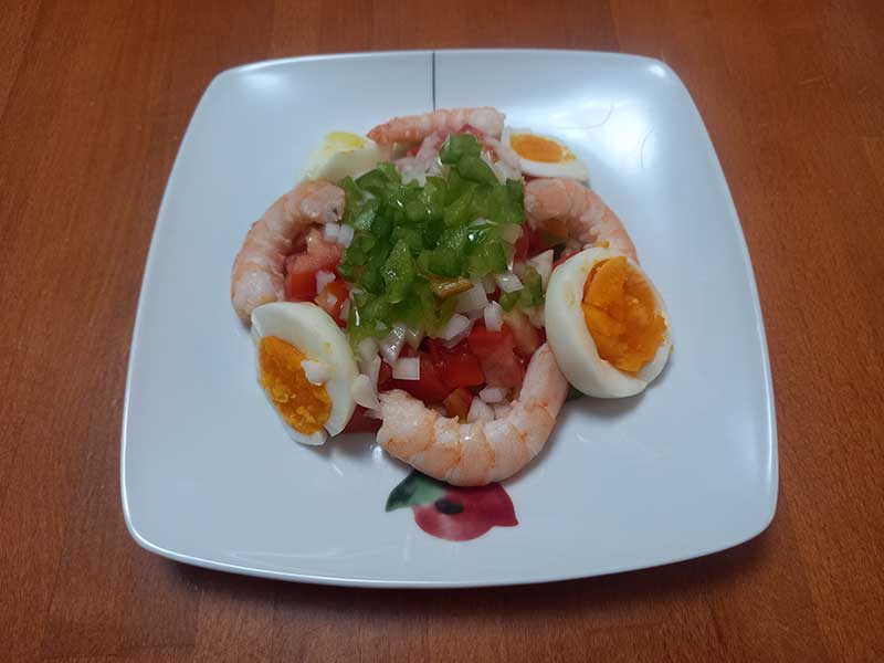 Una Olla De Ebullición De Los Deliciosos Mariscos Conocido Como